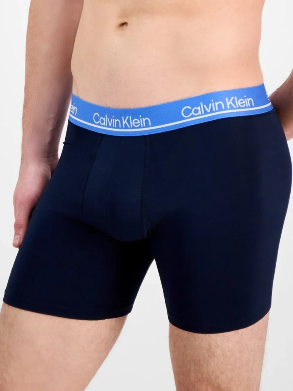 Calvin Klein Men's Microfiber Plus Moisture-Wicking Boxer Briefs